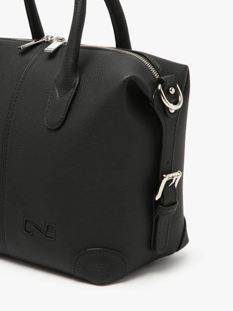 Sac Porté Main Drive Cuir Nathan baume Noir drive 1 vue secondaire 2