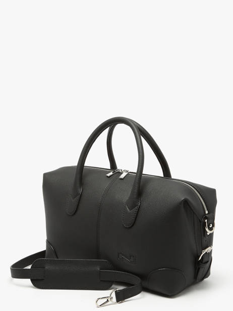 Sac Porté Main Drive Cuir Nathan baume Noir drive 2 vue secondaire 1