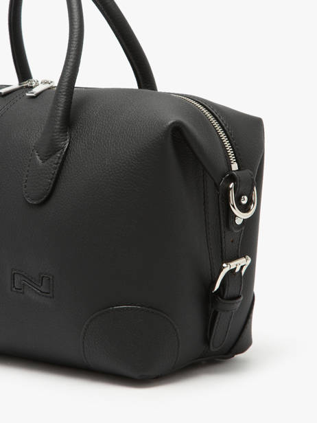 Sac Porté Main Drive Cuir Nathan baume Noir drive 2 vue secondaire 2
