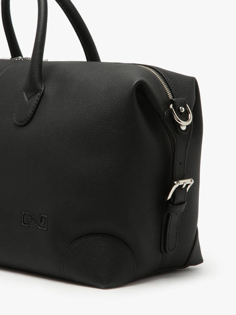 Handtas Drive Leder Nathan baume Zwart drive 3 ander zicht 2