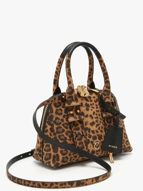 Cross Body Tas Love Bag Soft Pinko Bruin love bag soft 5333A32A ander zicht 1