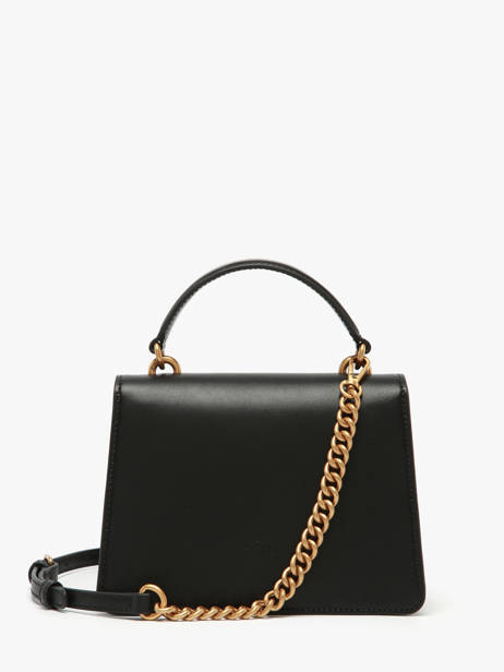 Handtas Love Bag Icon Leder Pinko Zwart love bag icon A0F1 ander zicht 4