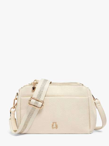 Cross Body Tas Soft Lulu castagnette Wit soft 2