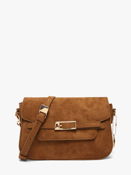 Cross Body Tas Buckle Lulu castagnette Bruin buckle D