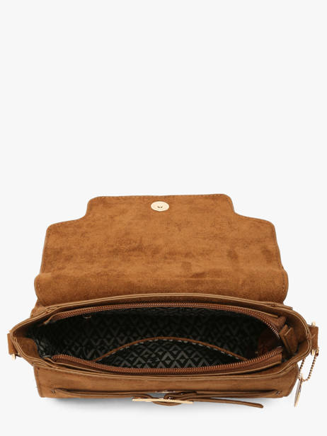 Cross Body Tas Buckle Lulu castagnette Bruin buckle D ander zicht 3