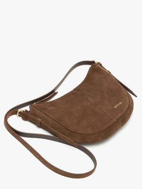 Schoudertas Vintage Nat et nin Bruin vintage MINRODEO ander zicht 1