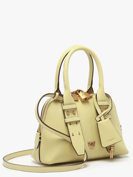Cross Body Tas Love Bag Icon Leder Pinko Groen love bag icon 5333A0QO ander zicht 2