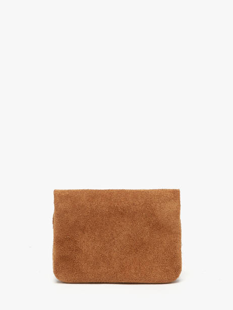 Porte-monnaie Cuir Milano Marron velvet VE23091O vue secondaire 2