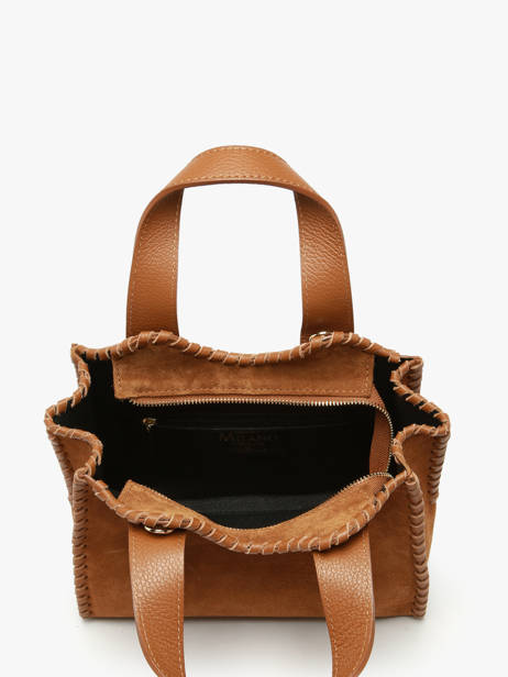 Handtas Velvet Caviar Milano Bruin velvet caviar VC25111 ander zicht 3