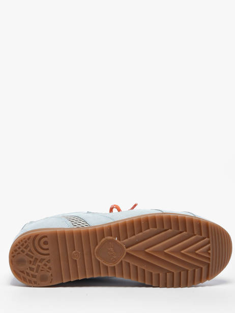 Sneakers Uit Leder Semerdjian Blauw women BILLI243 ander zicht 4