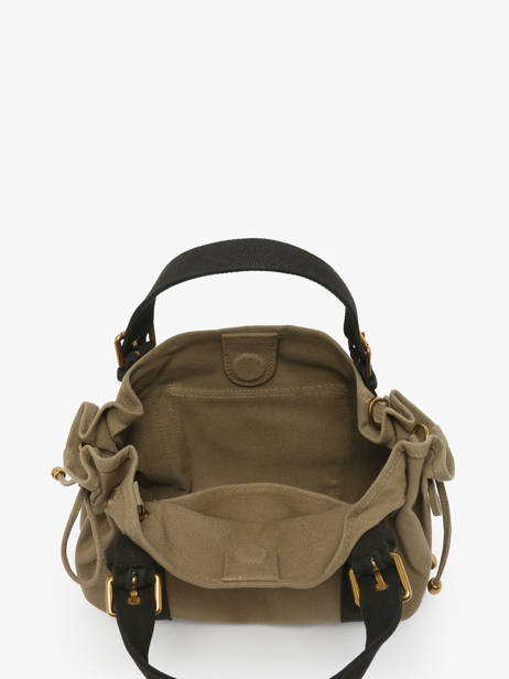 Cross Body Tas Canvas Katoen Gerard darel Groen canvas DDS67450 ander zicht 3