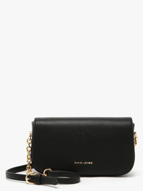 Sac Bandoulière Saffiano David jones Noir saffiano CM8419
