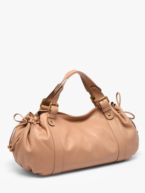 Schoudertas Icone Leder Gerard darel Beige icone DDS01410 ander zicht 2