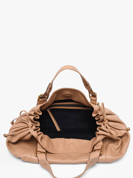 Schoudertas Icone Leder Gerard darel Beige icone DDS01410 ander zicht 3
