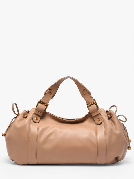 Schoudertas Icone Leder Gerard darel Beige icone DDS01410 ander zicht 4