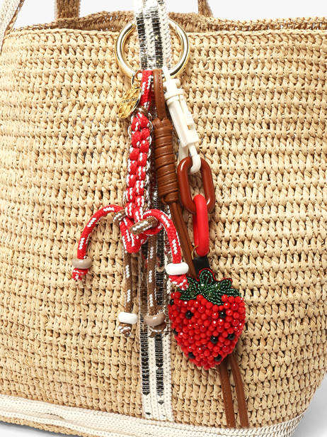Bijoux De Sac Viamailbag Rouge short charm S vue secondaire 2