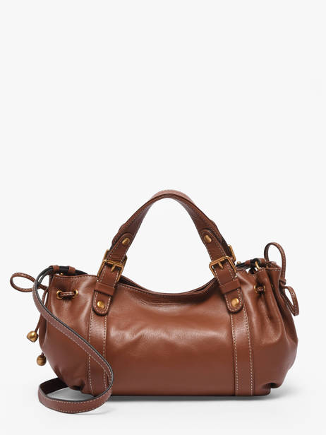 Cross Body Tas Icone Leder Gerard darel Bruin icone DDS73410