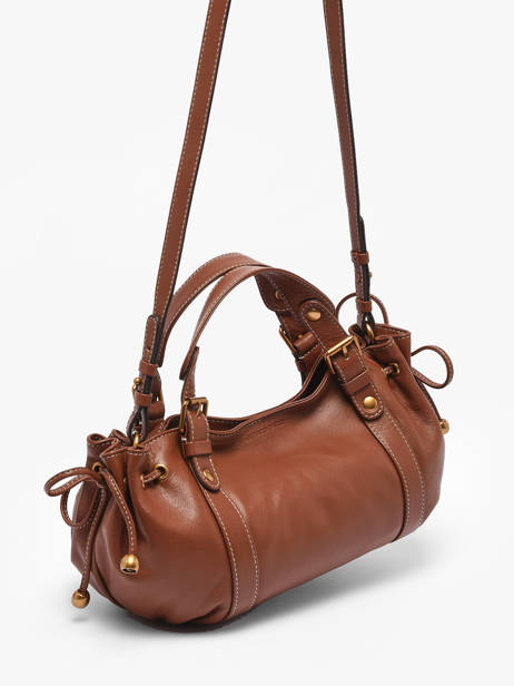 Cross Body Tas Icone Leder Gerard darel Bruin icone DDS73410 ander zicht 2