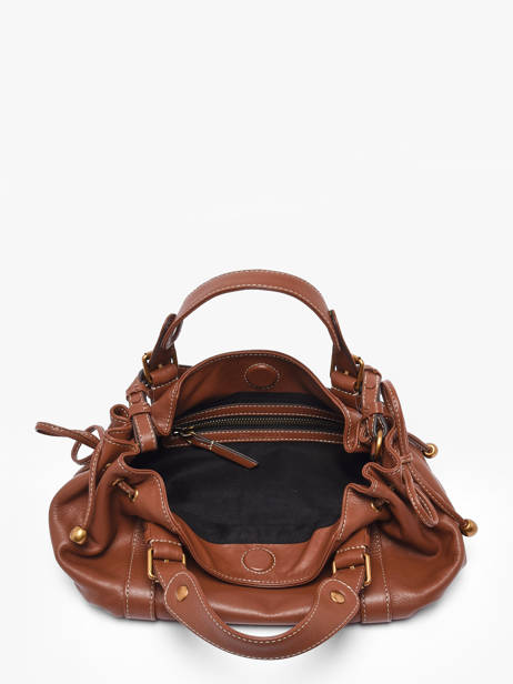 Cross Body Tas Icone Leder Gerard darel Bruin icone DDS73410 ander zicht 3