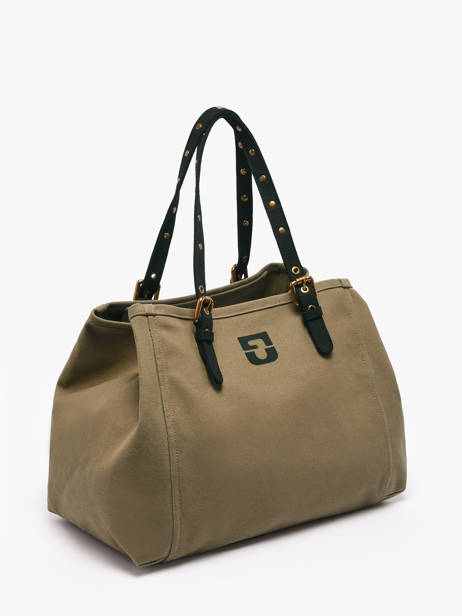 Sac Porté épaule Canvas Coton Gerard darel Vert canvas Z450 vue secondaire 1