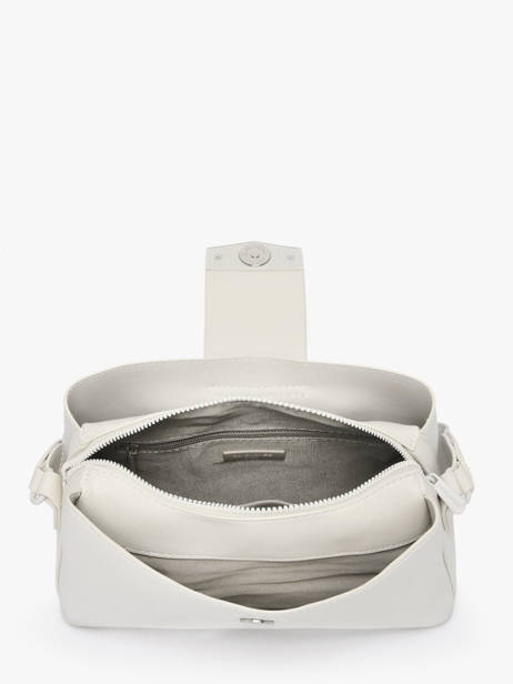 Sac Bandoulière City Polyurethane David jones Blanc city CM8303 vue secondaire 3