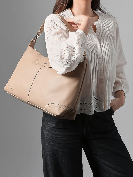Longchamp Le pliage xtra on-the-go Besace Beige