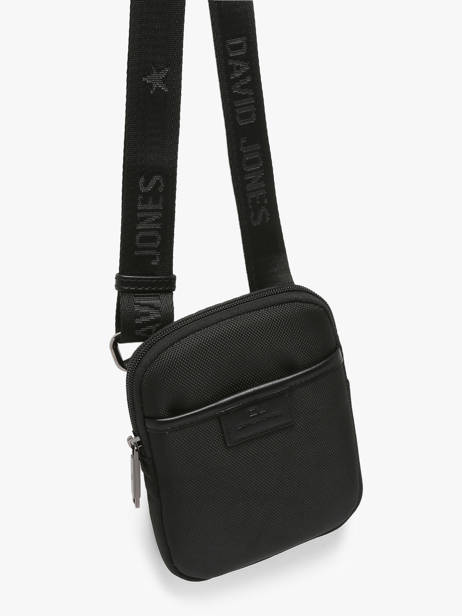 Cross Body Tas David jones Zwart men 931101 ander zicht 1