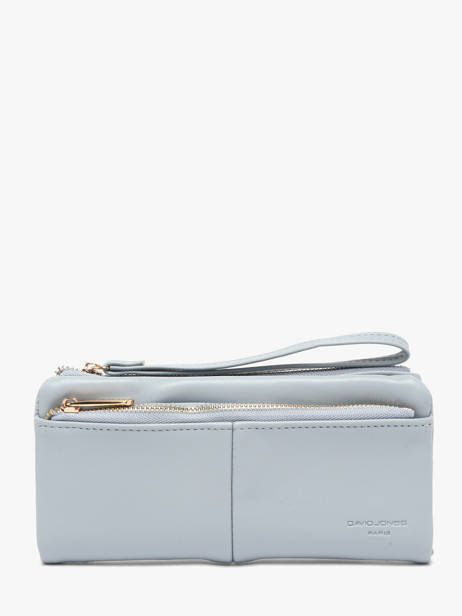 Portefeuille Soft David jones Blauw soft P159