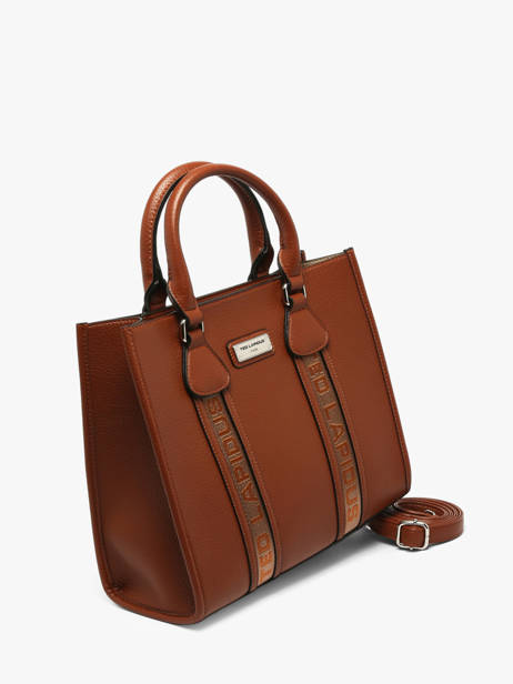 Sac Porté Main Clarence Ted lapidus Marron clarence AV51101 vue secondaire 1