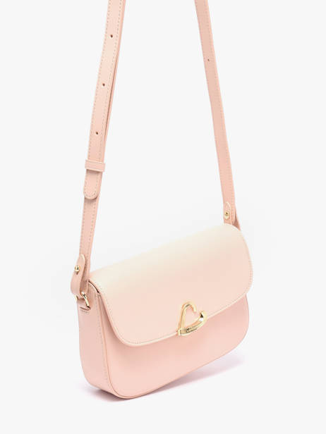 Cross Body Tas Paris Philos Leder Lancaster Roze paris philos 81 ander zicht 1