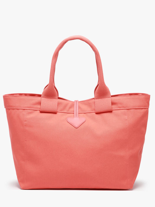 Longchamp Le roseau toile Handtas Roze