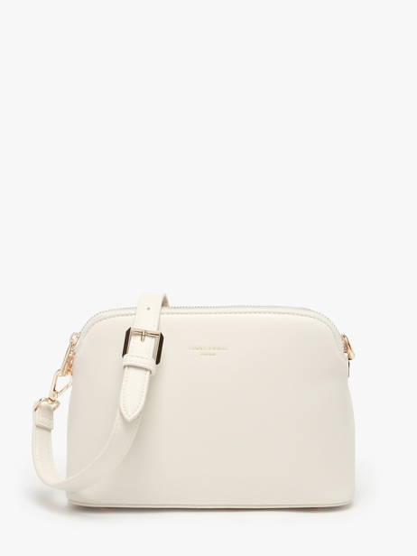 Cross Body Tas French Polyurethaan David jones Wit french CM7342