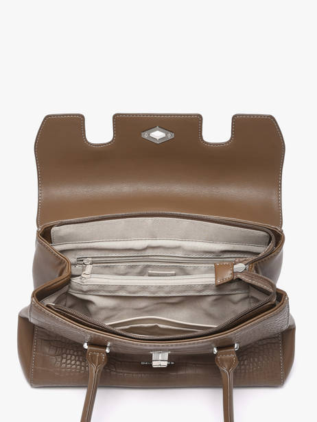 Schoudertassen South Africa Polyurethaan David jones Bruin south africa CM8319 ander zicht 2