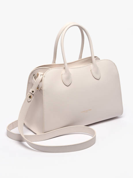 Sac Porté Main Donna Hopper Cuir Lancaster Blanc donna hopper 121 vue secondaire 1