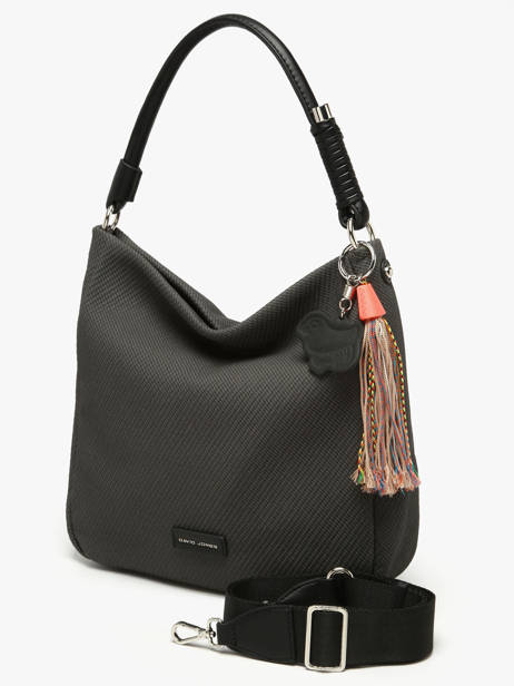 Schoudertas Grigri Polyurethaan David jones Zwart grigri CM8384 ander zicht 1