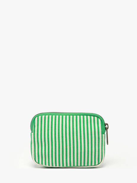 Portemonnee Hindbag Groen rayures RA ander zicht 2