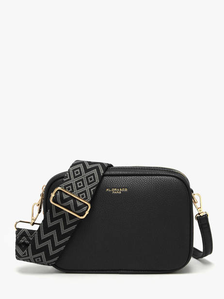 Cross Body Tas Grained Miniprix Zwart grained F6967OR