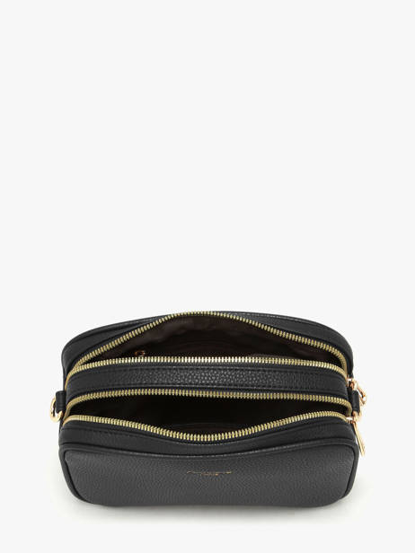 Cross Body Tas Grained Miniprix Zwart grained F6967OR ander zicht 2