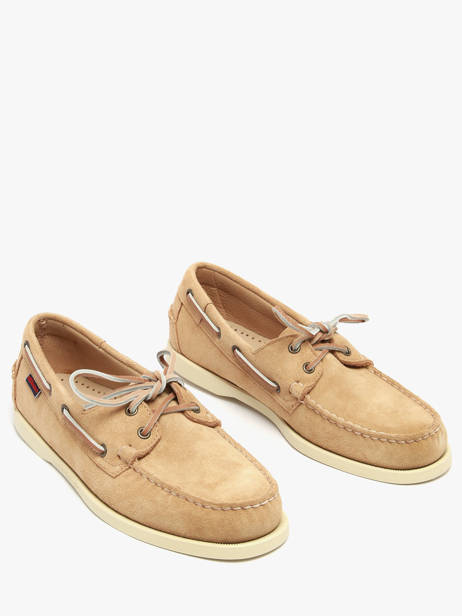 Bootschoenen Uit Leder Sebago Beige men 7111PTW ander zicht 1