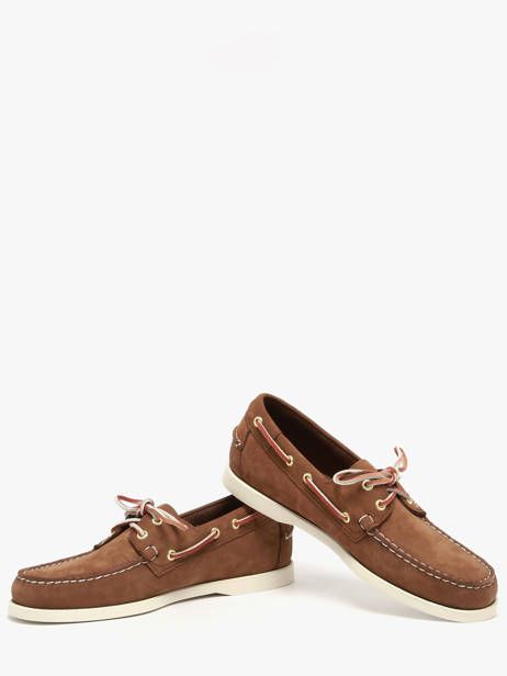 Bootschoenen Uit Leder Sebago Bruin men 7000GA0 ander zicht 2