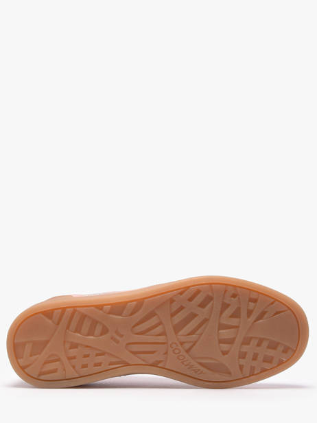 Sneakers Uit Leder Coolway Roze women 7633403 ander zicht 4