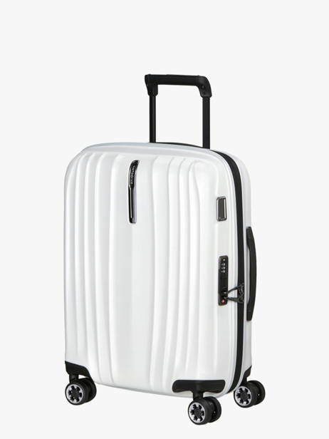 Valise Cabine Extensible Samsonite Blanc nexis 158240 vue secondaire 2
