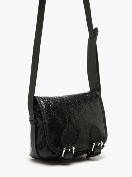 Sac Bandoulière Eclipse Cuir Paul marius Noir eclipse LOULOUS vue secondaire 1
