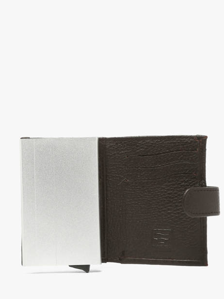 Portefeuille Caviar Leder Crinkles Zwart caviar 14600 ander zicht 1