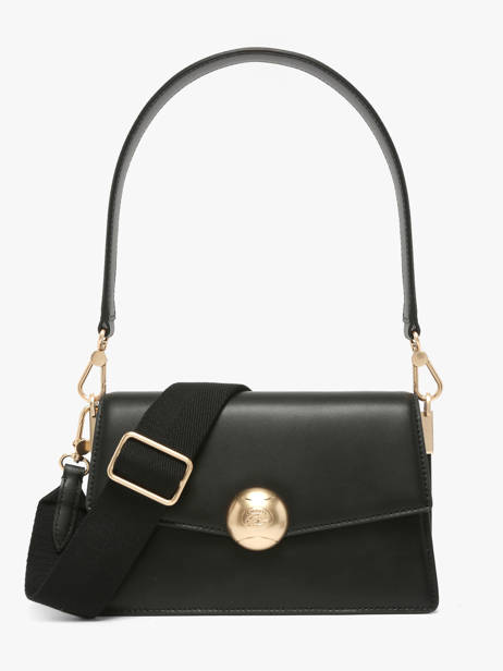 Cross Body Tas Tennis Bliss Leder Lacoste Zwart tennis bliss NF5105IT