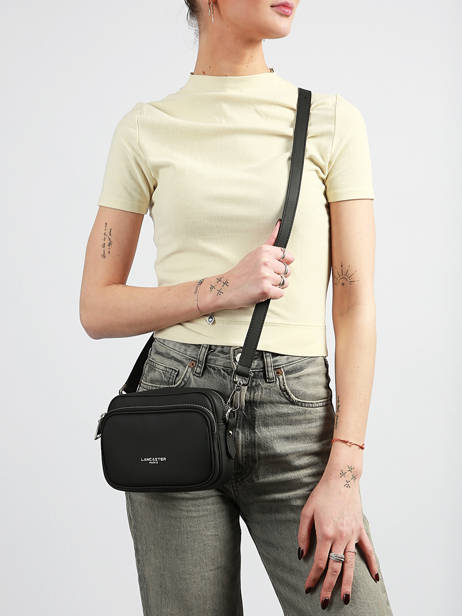 Sac Bandoulière Donna Ama Cuir Lancaster Noir donna ama 67 vue secondaire 1