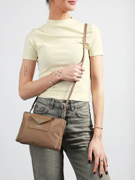 Cross Body Tas Smart Kba Lancaster Bruin smart kba 27 ander zicht 1