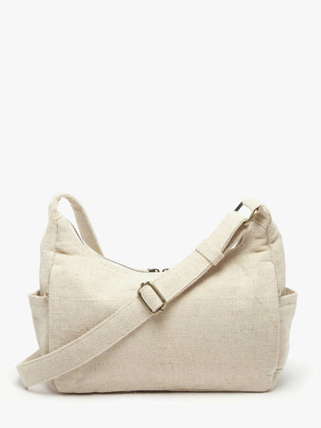 Cross Body Tas Jute Katoen Hindbag Beige jute JU ander zicht 3