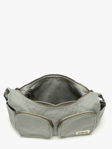 Cross Body Tas Best Seller Katoen Hindbag Blauw best seller EMILE ander zicht 2