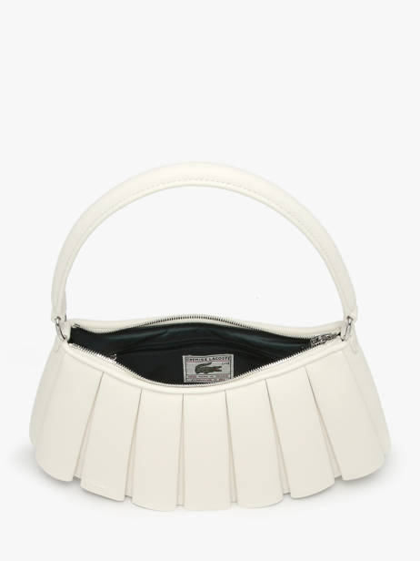 Schoudertas Lenglen Leder Lacoste Wit lenglen NU5176DP ander zicht 2